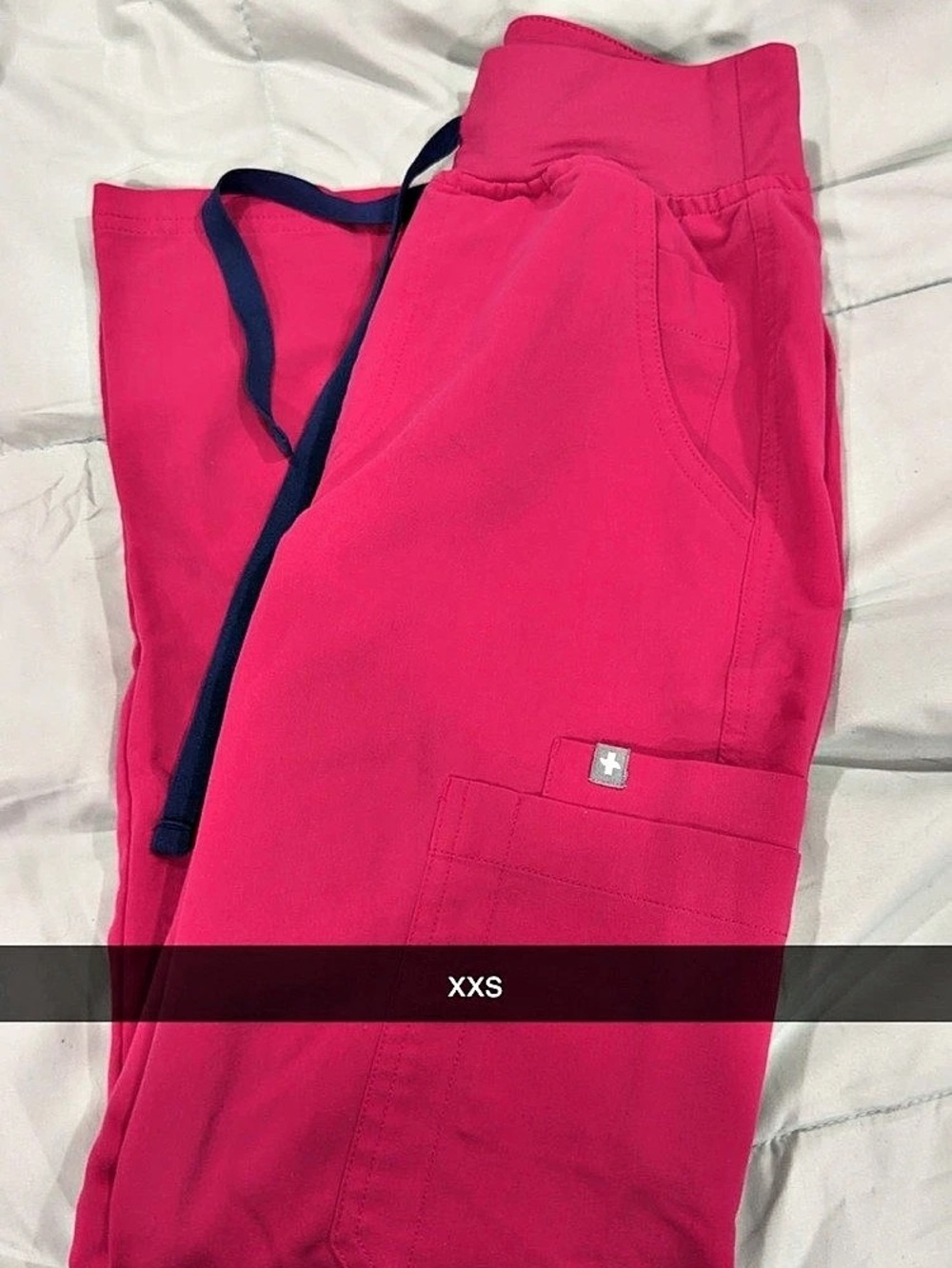FIGS Scrub Pants Pink Track Pants Size XXS